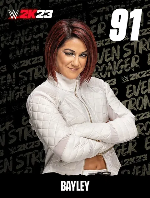 Bayley WWE2K23 Roster Card