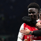 Arsenal manager Mikel Arteta and ace winger Bukayo Saka
