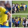 Al Nassr's break-out fight with the Al Ain players