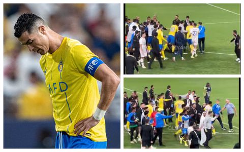 Watch: Cristiano Ronaldo at the core of Al Nassr's break-out fight with the Al Ain players after AFC Cup elimination