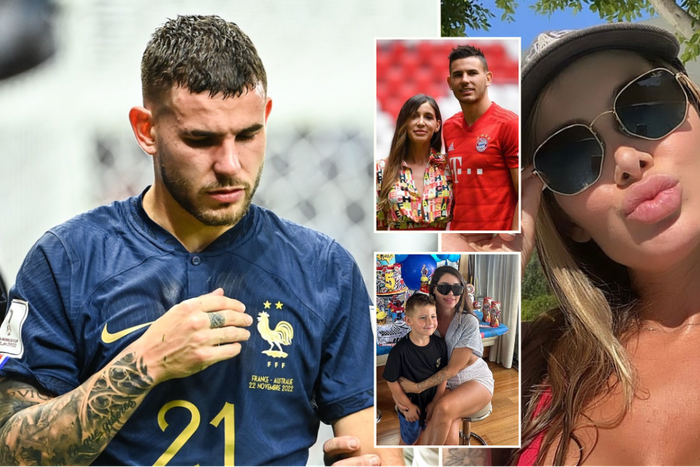 PSG and France defender Lucas Hernandez has been called out by his ex-wife Amelia Llorente for allegedly neglecting to pay his children’s bills