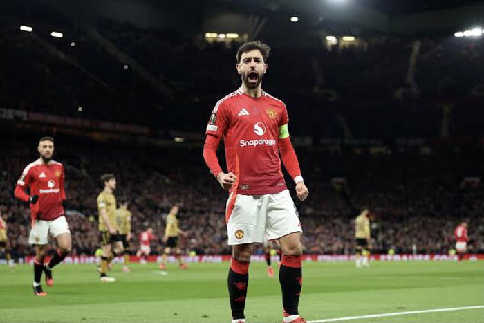 Manchester United captain Bruno Fernandes | Imago