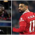 Guirassy (left) and Salah are the only Africans in this exclusive UCL list.