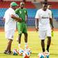Harambee Stars. Francis Kimanzi.  Harambee Stars coach . Benni McCarthy. Kenya national football team.