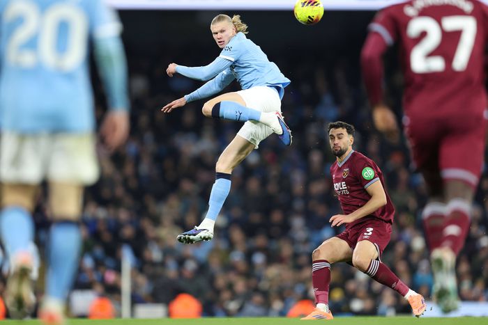 West Ham vs Manchester City in the Premier League