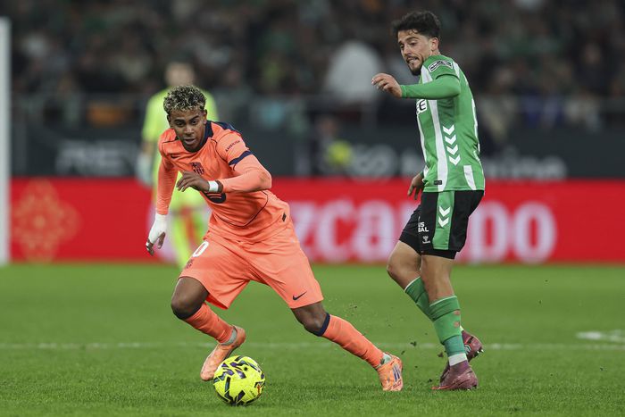 Barcelona take on Sevilla in La Liga action