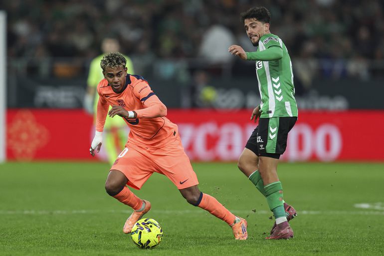 Barcelona take on Sevilla in La Liga action