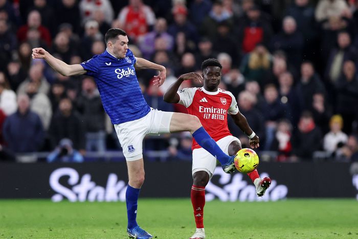 Arsenal vs Everton in the Premier League