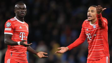 Mane and Sane clash in Bayern Munich dressing room after City defeat