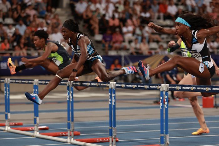 Amusan races against some of the world's best at Tom Jones Invitational