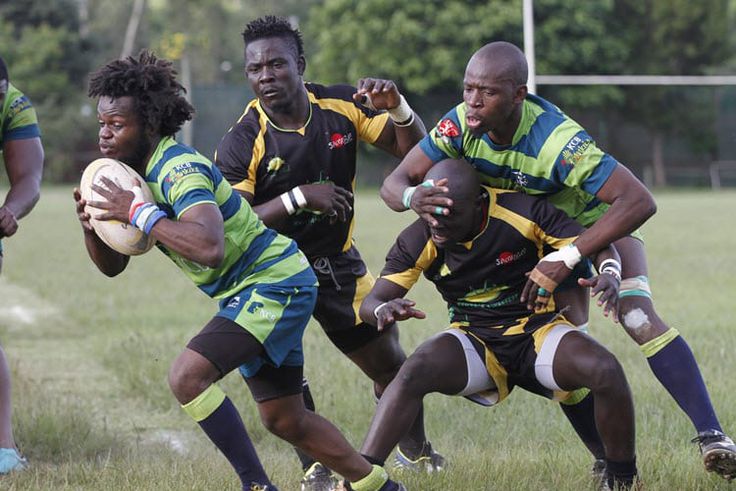 KCB and Kabras Sugar in a past match.