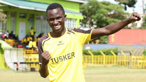 Dennis Oguta: Tusker midfielder reflects on his goal-scoring debut