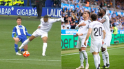 Mbappe's leg-breaker tackle colours dour Real Madrid win over Alaves