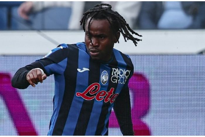 Nigerian forward Ademola Lookman.