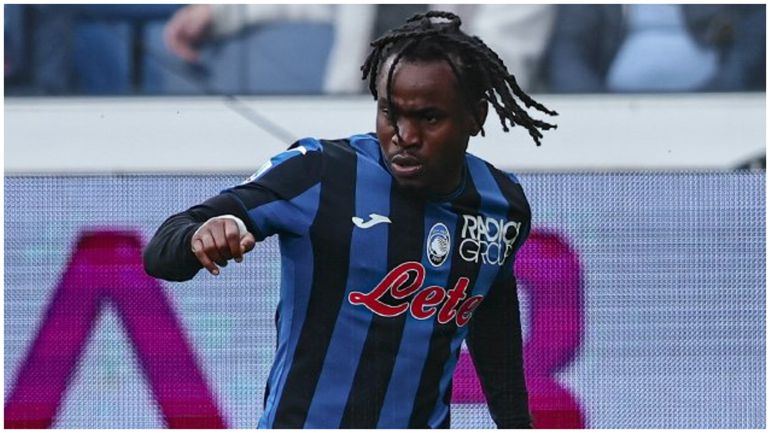 Nigerian forward Ademola Lookman.