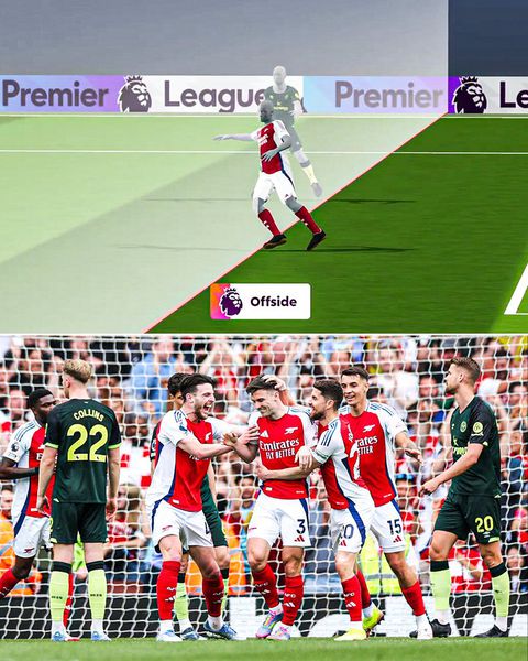 Enraged Arsenal Star Slams Officiating, Insists He Was Lucky Not to Have Broken His Leg in Brentford Draw