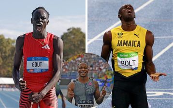 Akani Simbine Gives Honest Opinion About Gout Gout Comparison to Usain Bolt