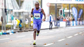 Bernard Biwott Wins 2025 Paris Marathon as Djibouti Deny Kenya 1-2-3 Finish