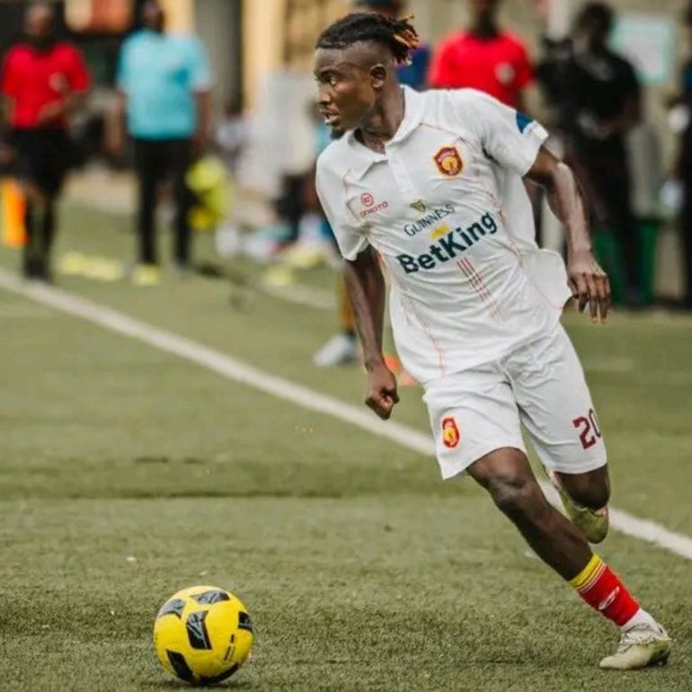 Arumala is 21 years old and this is his first-ever campaign at this level