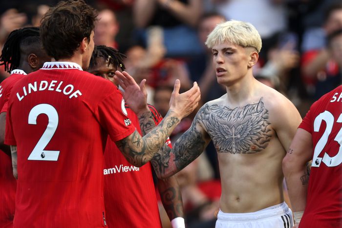 Garnacho was the hero for Manchester United against Wolves.