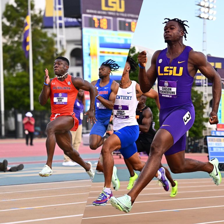 Ashe and Brume set for sprint showdown at SEC Championships