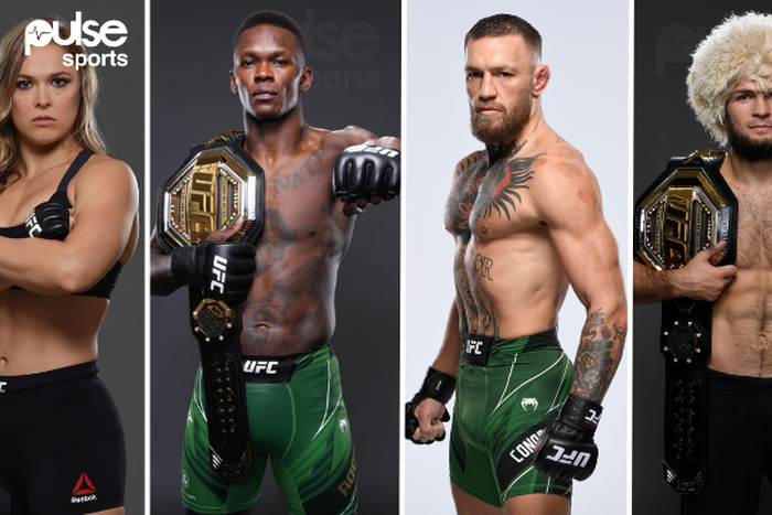 Israel Adesanya most influential MMA stars in 2023