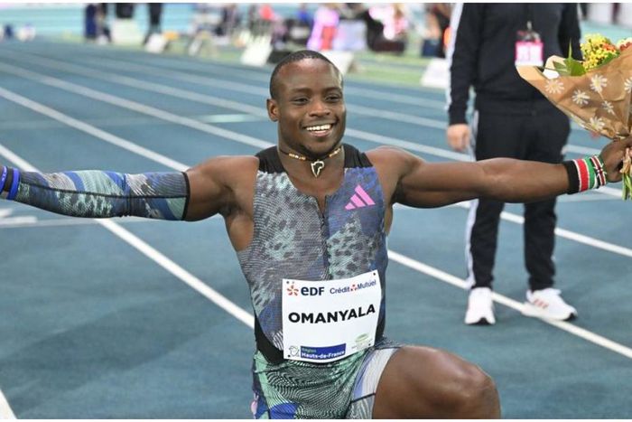 Ferdinand Omanyala outclasses Bendarek and Bracy at Kip Keino Classic