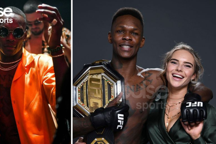 Adesanya shared a photo of him and Powdrell together in one of his Stories