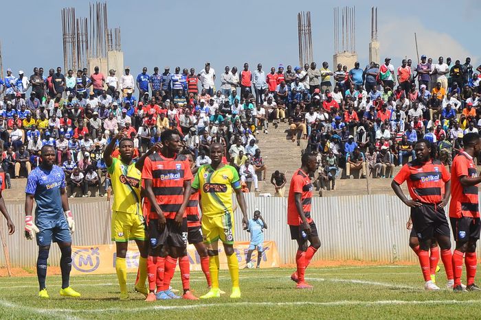 AFC Leopards vs Kakamega Homeboyz at Bukhungu Stadium.