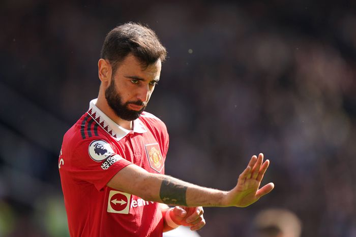 Bruno Fernandes leads chances created table