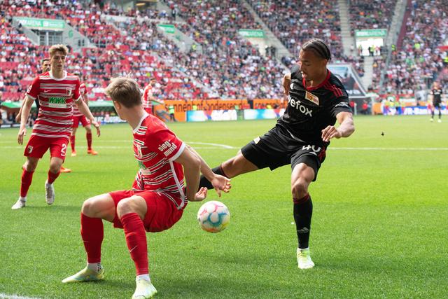 Union Berlin player in action in the Bundesliga