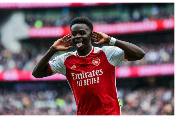 Bukayo Saka hails his mother's cooking