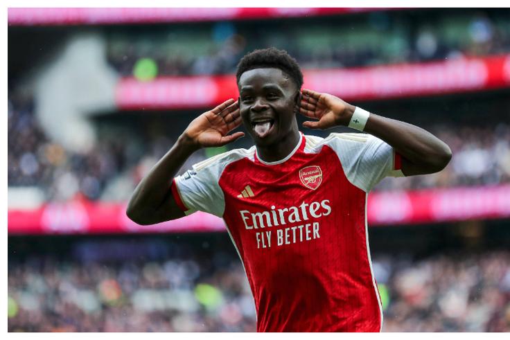 Bukayo Saka hails his mother's cooking