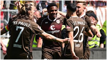 Nigerians and Doings: Little known 26-year-old Dapo fires club to Bundesliga after 13 years absence