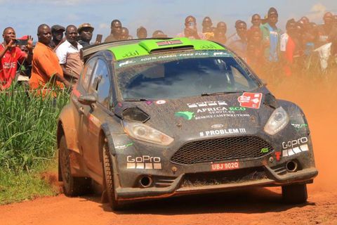 Kenyan driver Hamza Anwar content with improvements after second ARC Pearl of Africa Uganda Rally