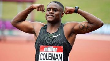 Christian Coleman reacts to dismal performance at Jamaican Athletics meet