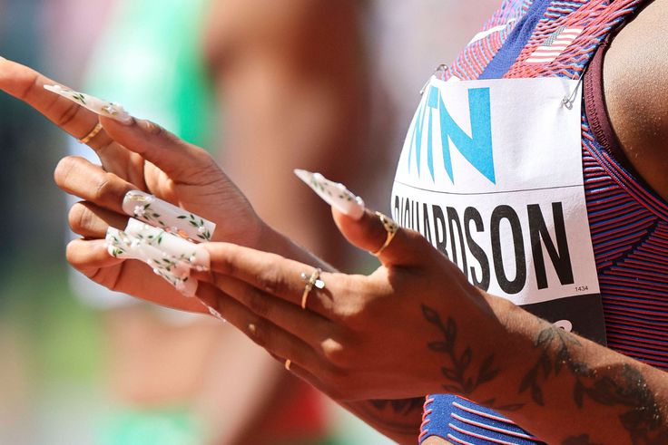 Sha'Carri Richardson shares motivation behind her iconic long nails