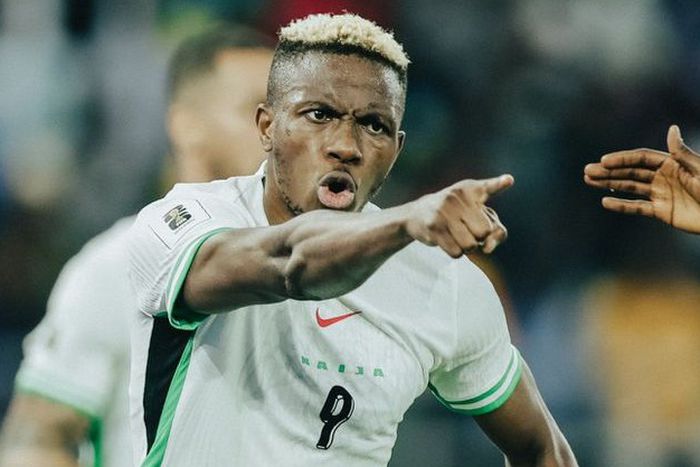 Victor Osimhen scored three goals in two matches for Nigeria's Super Eagles in the last international window.