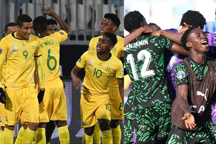 The Flying Eagles of Nigeria get U-20 AFCON semifinal opponents, and it will be the Amajita of South Africa.