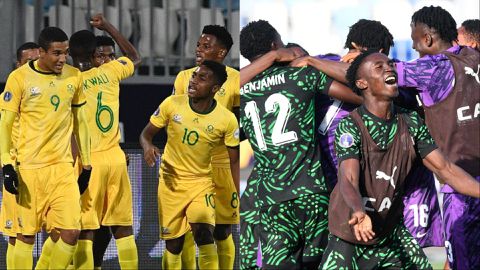 Nigeria vs South Africa: Flying Eagles to face Amajita in U-20 AFCON semifinal
