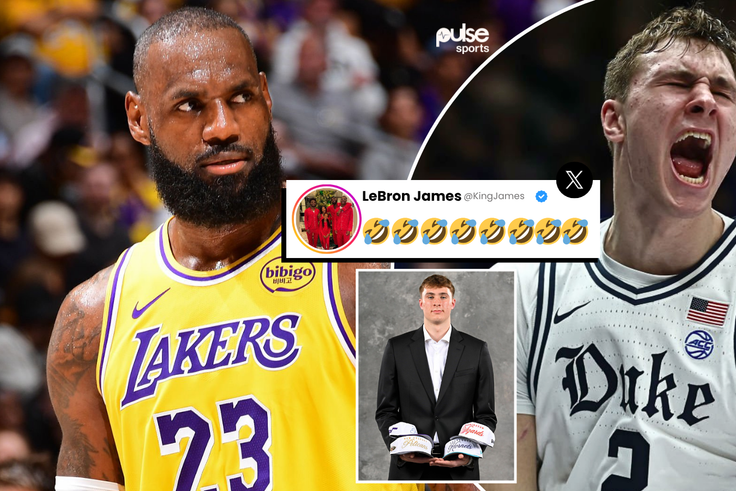 Cooper Flagg: See LeBron James’ savage reaction to Dallas Mavericks winning No.1 pick in Draft Lottery