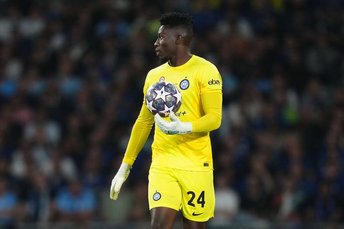 Inter Milan goalkeeper Andre Onana.