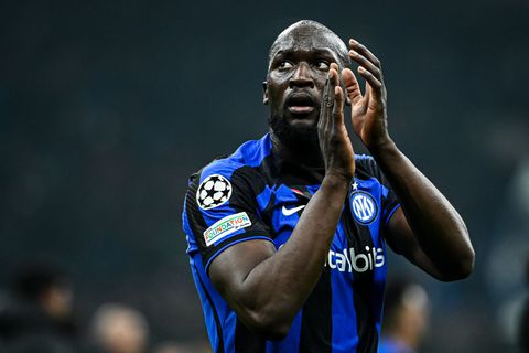 Romelu Lukaku in action for Inter Milan