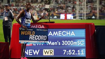 Lamecha Girma's world indoor 3000m record ratified