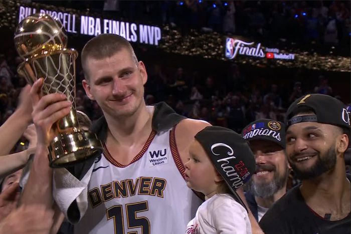 Thanks to Nikola Jokic who was crowned Finals MVP, the Nuggets were able to overcome a bad shooting night in a physical and sometimes sloppy back-and-forth contest.