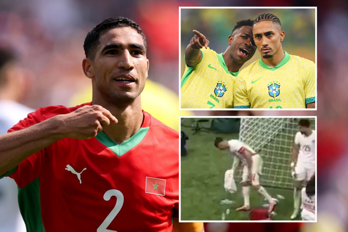 “We call you towel thieves of Africa” — Hakimi brutally roasted after claiming Morocco are the ‘Brazilians of Africa’