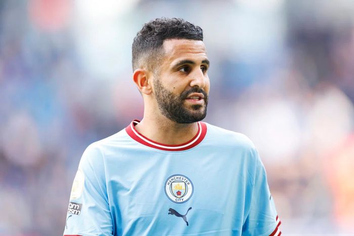 Manchester City winger Riyad Mahrez