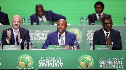 CAF reports financial hat-trick