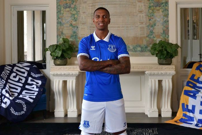 Ashley Young signs for Everton.