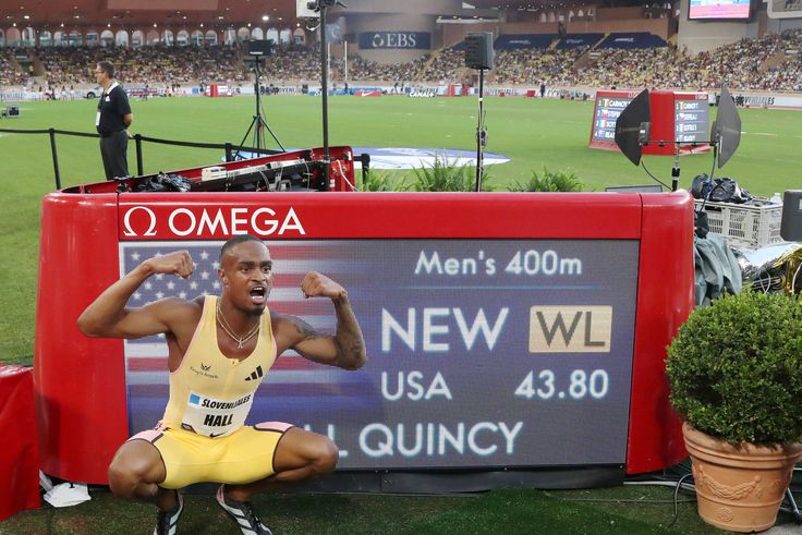 Why Olympics 400m favourite Quincy Hall has no targets after setting new world lead